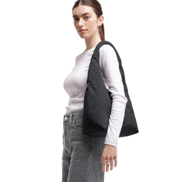 GOTBAG. Cloud Shoulder Bag monochrome black